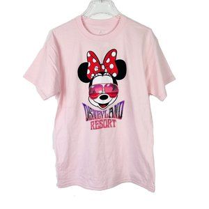 NWOT Disneyland Resort Minnie Mouse Short Sleeve Graphic T-Shirt Size Medium M